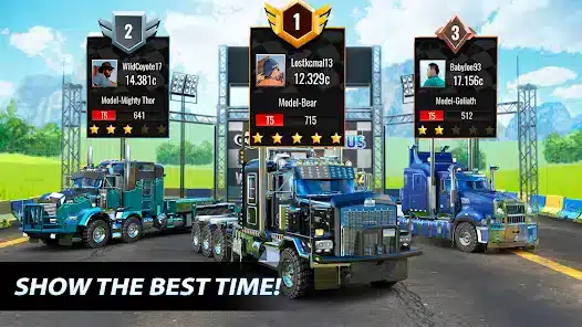 تحميل لعبة Big Rig Racing: Drag racing مهكرة للاندرويد Apk أخر إصدار 2026 مجانا تحميل لعبة Big Rig Racing: Drag racing مهكرة للاندرويد Apk أخر إصدار 2026 مجانا