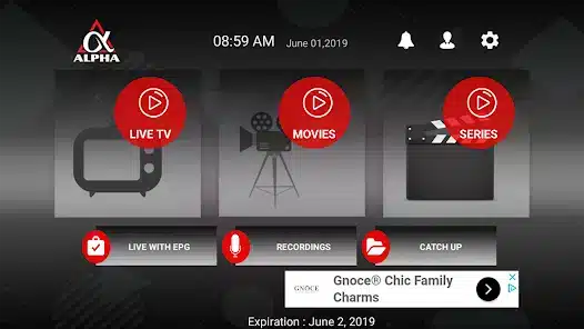 تحميل تطبيق Alpha iptv Apk لمشاهدة القنوات المشفرة للاندرويد 2026 أخر إصدار مجانا تحميل تطبيق Alpha iptv Apk لمشاهدة القنوات المشفرة للاندرويد 2026 أخر إصدار مجانا