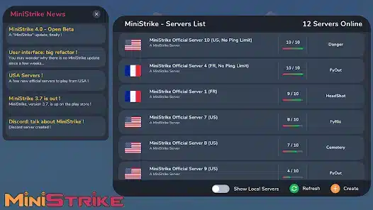 تنزيل لعبة منسترك MiniStrike مهكرة للاندرويد Apk أخر إصدار 2026 مجانا تنزيل لعبة منسترك MiniStrike مهكرة للاندرويد Apk أخر إصدار 2026 مجانا