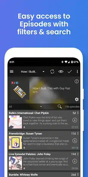 تحميل تطبيق Podcast Addict: Podcast Player مهكر للاندرويد Apk أخر إصدار 2026 مجانا تحميل تطبيق Podcast Addict: Podcast Player مهكر للاندرويد Apk أخر إصدار 2026 مجانا