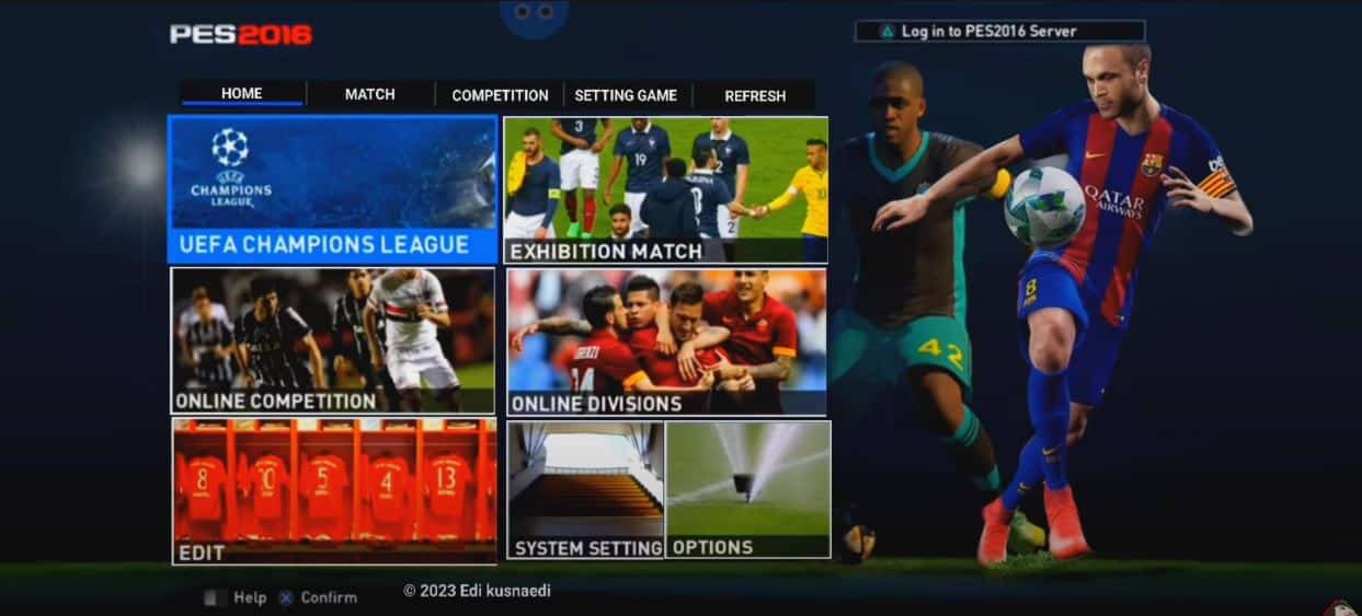 تحميل لعبة بيس 16 Pes 2016 مهكر للاندرويد Apk أخر إصدار 2026 مجانا تحميل لعبة بيس 16 Pes 2016 مهكر للاندرويد Apk أخر إصدار 2026 مجانا