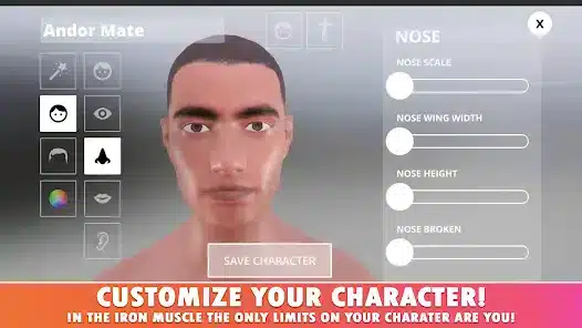 تحميل لعبة Iron Muscle IV : GYM simulator للاندرويد 2026 أخر إصدار مجانا تحميل لعبة Iron Muscle IV : GYM simulator للاندرويد 2026 أخر إصدار مجانا