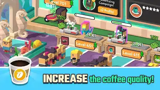 تحميل لعبة Idle Coffee Corp مهكرة للاندرويد Apk أخر إصدار 2026 مجانا تحميل لعبة Idle Coffee Corp مهكرة للاندرويد Apk أخر إصدار 2026 مجانا