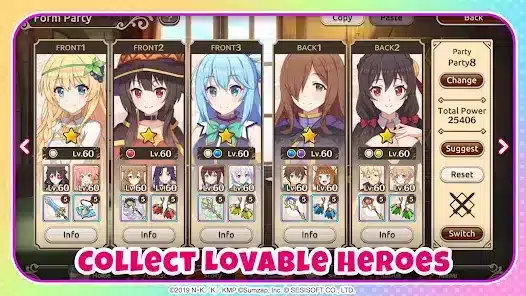 تحميل لعبة KonoSuba: Fantastic Days مهكرة للاندرويد Apk أخر إصدار 2026 مجانا تحميل لعبة KonoSuba: Fantastic Days مهكرة للاندرويد Apk أخر إصدار 2026 مجانا