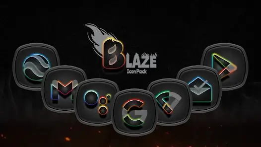 تحميل تطبيق Blaze Dark Icon Pack مهكر للاندرويد Apk أخر إصدار 2026 مجانا تحميل تطبيق Blaze Dark Icon Pack مهكر للاندرويد Apk أخر إصدار 2026 مجانا