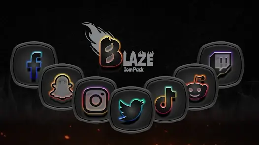 تحميل تطبيق Blaze Dark Icon Pack مهكر للاندرويد Apk أخر إصدار 2026 مجانا تحميل تطبيق Blaze Dark Icon Pack مهكر للاندرويد Apk أخر إصدار 2026 مجانا