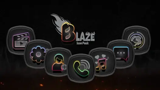 تحميل تطبيق Blaze Dark Icon Pack مهكر للاندرويد Apk أخر إصدار 2026 مجانا تحميل تطبيق Blaze Dark Icon Pack مهكر للاندرويد Apk أخر إصدار 2026 مجانا