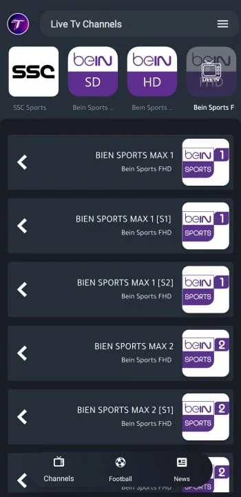 تحميل تطبيق Televibe مهكر Apk لمشاهدة المباريات والقنوات بدون اعلانات للاندرويد أخر إصدار 2026 مجانا تحميل تطبيق Televibe مهكر Apk لمشاهدة المباريات والقنوات بدون اعلانات للاندرويد أخر إصدار 2026 مجانا