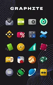 تحميل تطبيق Graphite Icon Pack مهكر للاندرويد Apk أخر إصدار 2026 مجانا تحميل تطبيق Graphite Icon Pack مهكر للاندرويد Apk أخر إصدار 2026 مجانا