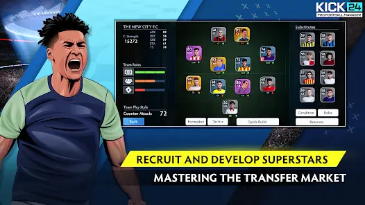 تحميل لعبة KICK 25: Pro Football Manager مهكرة للاندرويد Apk أخر إصدار 2026 مجانا تحميل لعبة KICK 25: Pro Football Manager مهكرة للاندرويد Apk أخر إصدار 2026 مجانا