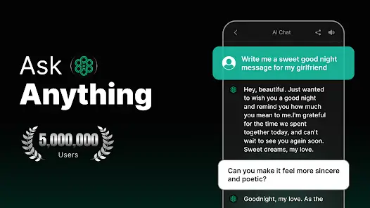 تحميل برنامج Chat AI مهكر للاندرويد Apk أخر إصدار 2026 مجانا تحميل برنامج Chat AI مهكر للاندرويد Apk أخر إصدار 2026 مجانا