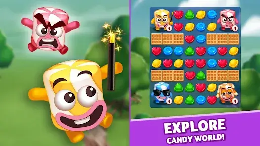 تحميل لعبة Lollipop Marshmallow Match3 مهكرة للاندرويد Apk أخر إصدار 2026 مجانا تحميل لعبة Lollipop Marshmallow Match3 مهكرة للاندرويد Apk أخر إصدار 2026 مجانا