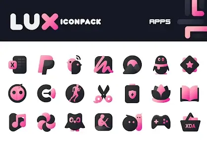 تحميل تطبيق LuX Pink IconPack مهكر للاندرويد Apk أخر إصدار 2026 مجانا تحميل تطبيق LuX Pink IconPack مهكر للاندرويد Apk أخر إصدار 2026 مجانا