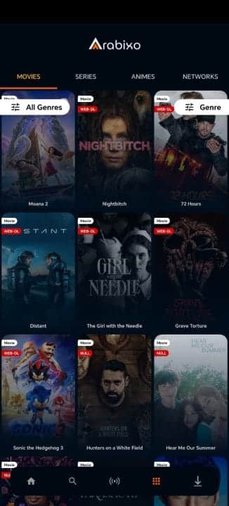 تحميل تطبيق Arabixo مهكر Apk لمشاهدة الافلام والمسلسلات للاندرويد 2026 أخر إصدار مجانا تحميل تطبيق Arabixo مهكر Apk لمشاهدة الافلام والمسلسلات للاندرويد 2026 أخر إصدار مجانا