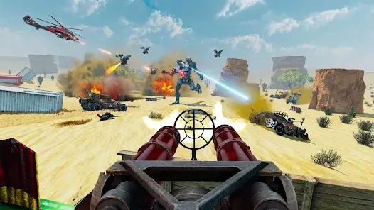 تحميل لعبة Desert Gunner Machine Gun مهكرة للاندرويد Apk أخر إصدار 2026 مجانا تحميل لعبة Desert Gunner Machine Gun مهكرة للاندرويد Apk أخر إصدار 2026 مجانا