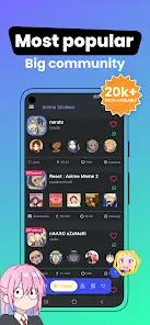 تحميل تطبيق Anime Stickers مهكر للاندرويد Apk أخر إصدار 2026 مجانا تحميل تطبيق Anime Stickers مهكر للاندرويد Apk أخر إصدار 2026 مجانا