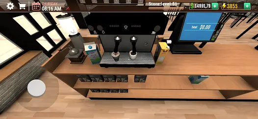 تحميل لعبة Coffee Shop Simulator 3D Cafe مهكرة للاندرويد Apk أخر إصدار 2026 مجانا تحميل لعبة Coffee Shop Simulator 3D Cafe مهكرة للاندرويد Apk أخر إصدار 2026 مجانا