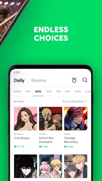 تحميل تطبيق WEBTOON مهكر للاندرويد Apk أخر إصدار 2026 مجانا تحميل تطبيق WEBTOON مهكر للاندرويد Apk أخر إصدار 2026 مجانا
