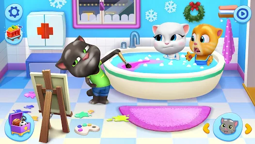 تحميل لعبة صديقي توم المتكلم وأصحابه My Talking Tom Friends مهكرة للاندرويد Apk أخر إصدار 2026 مجانا تحميل لعبة صديقي توم المتكلم وأصحابه My Talking Tom Friends مهكرة للاندرويد Apk أخر إصدار 2026 مجانا