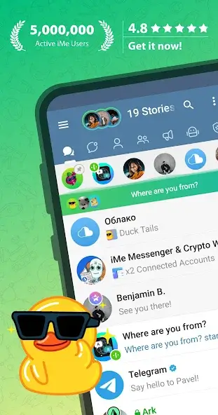 تحميل تطبيق iMe AI Messenger for Telegram مهكر للاندرويد Apk أخر إصدار 2026 مجانا تحميل تطبيق iMe AI Messenger for Telegram مهكر للاندرويد Apk أخر إصدار 2026 مجانا