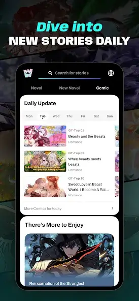 تحميل تطبيق WebNovel مهكر للاندرويد Apk أخر إصدار 2026 مجانا تحميل تطبيق WebNovel مهكر للاندرويد Apk أخر إصدار 2026 مجانا
