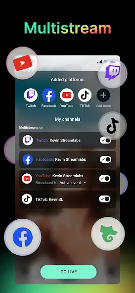 تحميل برنامج ستريم Streamlabs Live Streaming مهكر للاندرويد Apk أخر إصدار 2026 مجانا تحميل برنامج ستريم Streamlabs Live Streaming مهكر للاندرويد Apk أخر إصدار 2026 مجانا