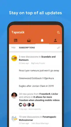 تحميل تطبيق Tapatalk مهكر للاندرويد Apk أخر إصدار 2026 مجانا تحميل تطبيق Tapatalk مهكر للاندرويد Apk أخر إصدار 2026 مجانا