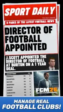 تحميل لعبة Football Club Management 2026 مهكرة Apk للاندرويد أخر إصدار مجانا تحميل لعبة Football Club Management 2026 مهكرة Apk للاندرويد أخر إصدار مجانا