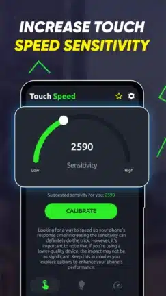 تحميل برنامج Touch Speed Sensivity Increase مهكر للاندرويد Apk أخر إصدار 2026 مجانا تحميل برنامج Touch Speed Sensivity Increase مهكر