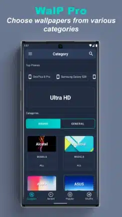 تحميل تطبيق WalP Pro مهكر للاندرويد Apk أخر إصدار 2026 مجانا تطبيق WalP Pro مهكر