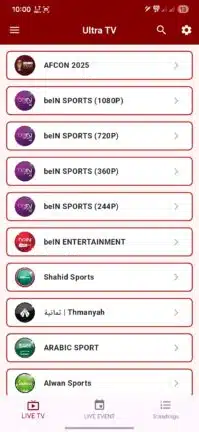 تحميل تطبيق ألترا تيفي Ultra Tv مهكر للاندرويد Apk أخر إصدار 2026 مجانا تحميل تطبيق ألترا تيفي Ultra Tv مهكر للاندرويد Apk أخر إصدار 2026 مجانا