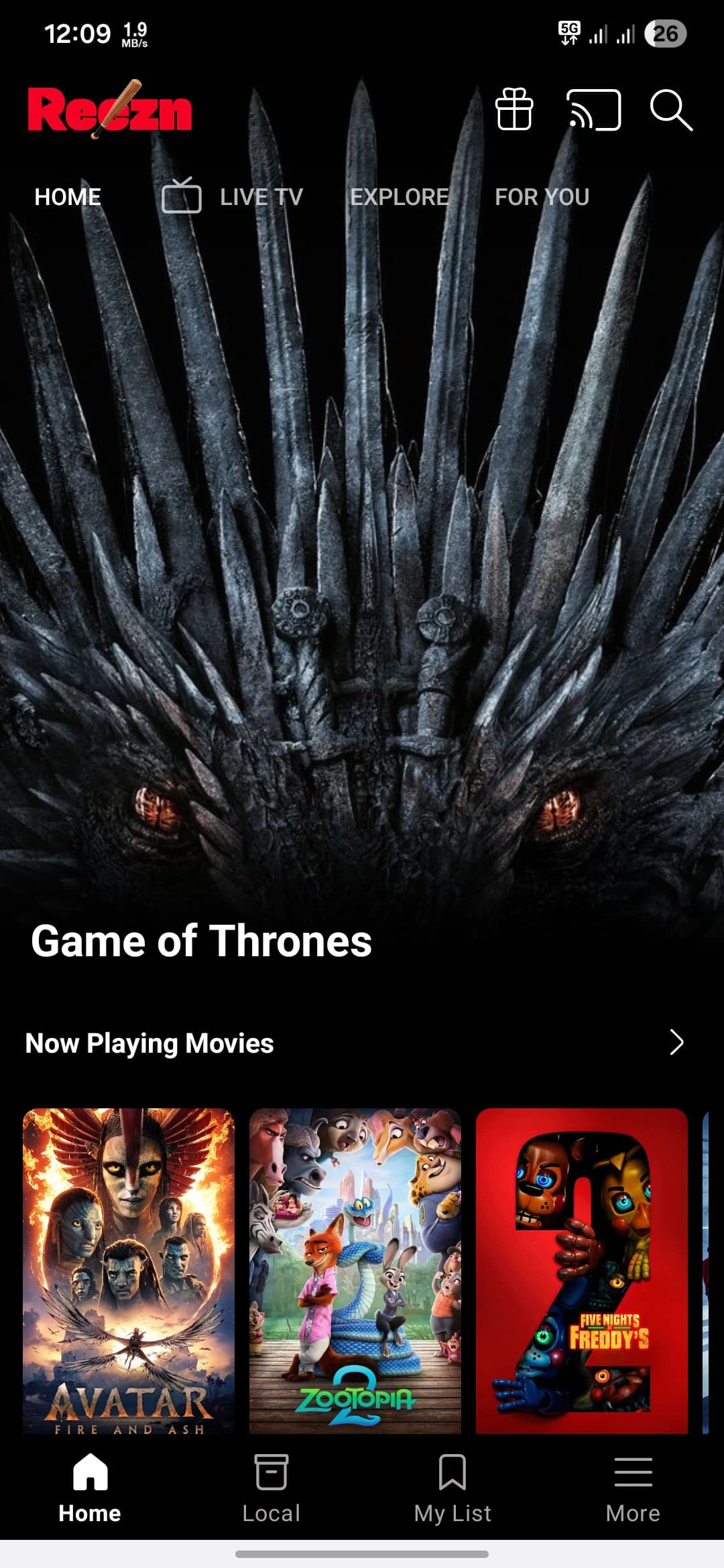 تحميل تطبيق Reezn TV مهكر 2026 أخر إصدار APK للأندرويد مجانا تحميل تطبيق Reezn TV مهكر 2026 أخر إصدار APK للأندرويد مجانا