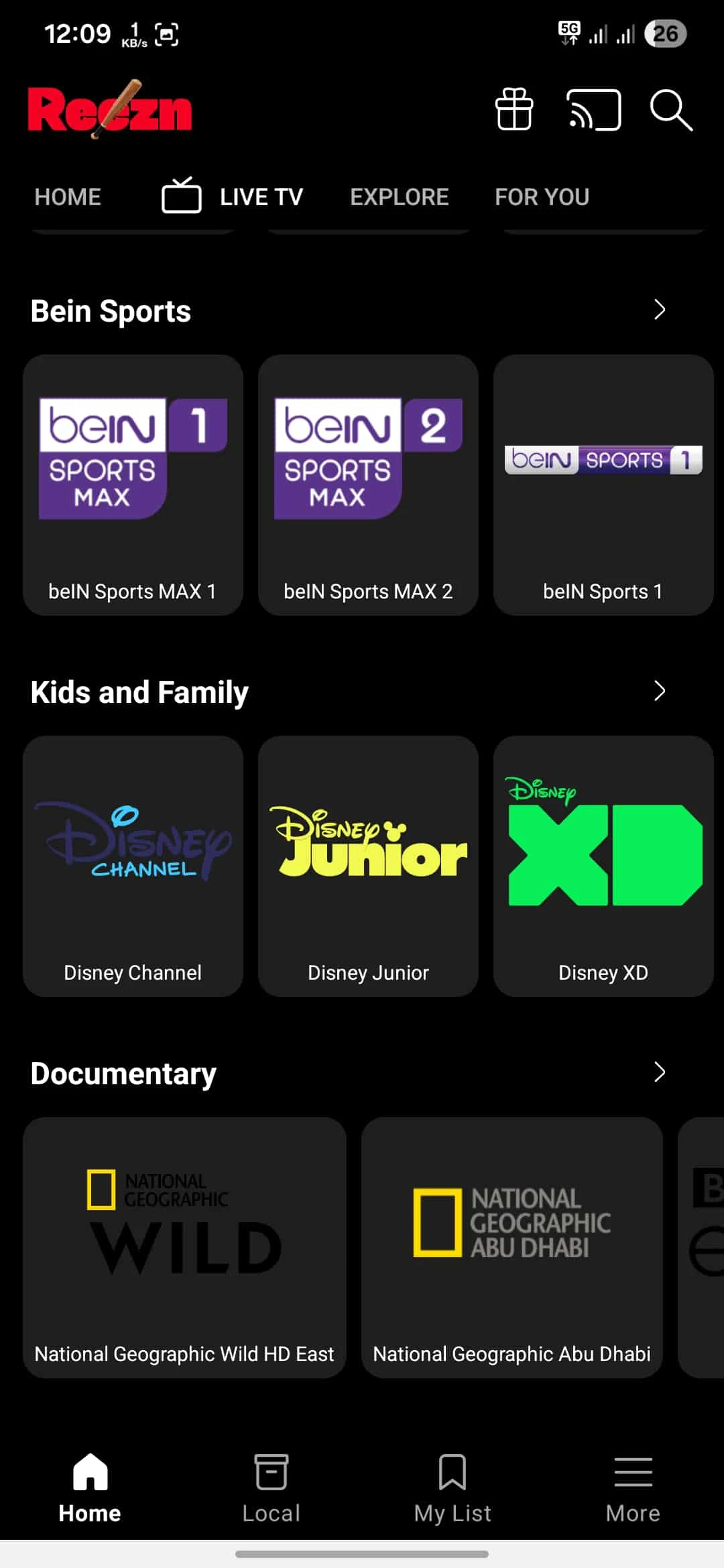 تحميل تطبيق Reezn TV مهكر 2026 أخر إصدار APK للأندرويد مجانا تحميل تطبيق Reezn TV مهكر 2026 أخر إصدار APK للأندرويد مجانا