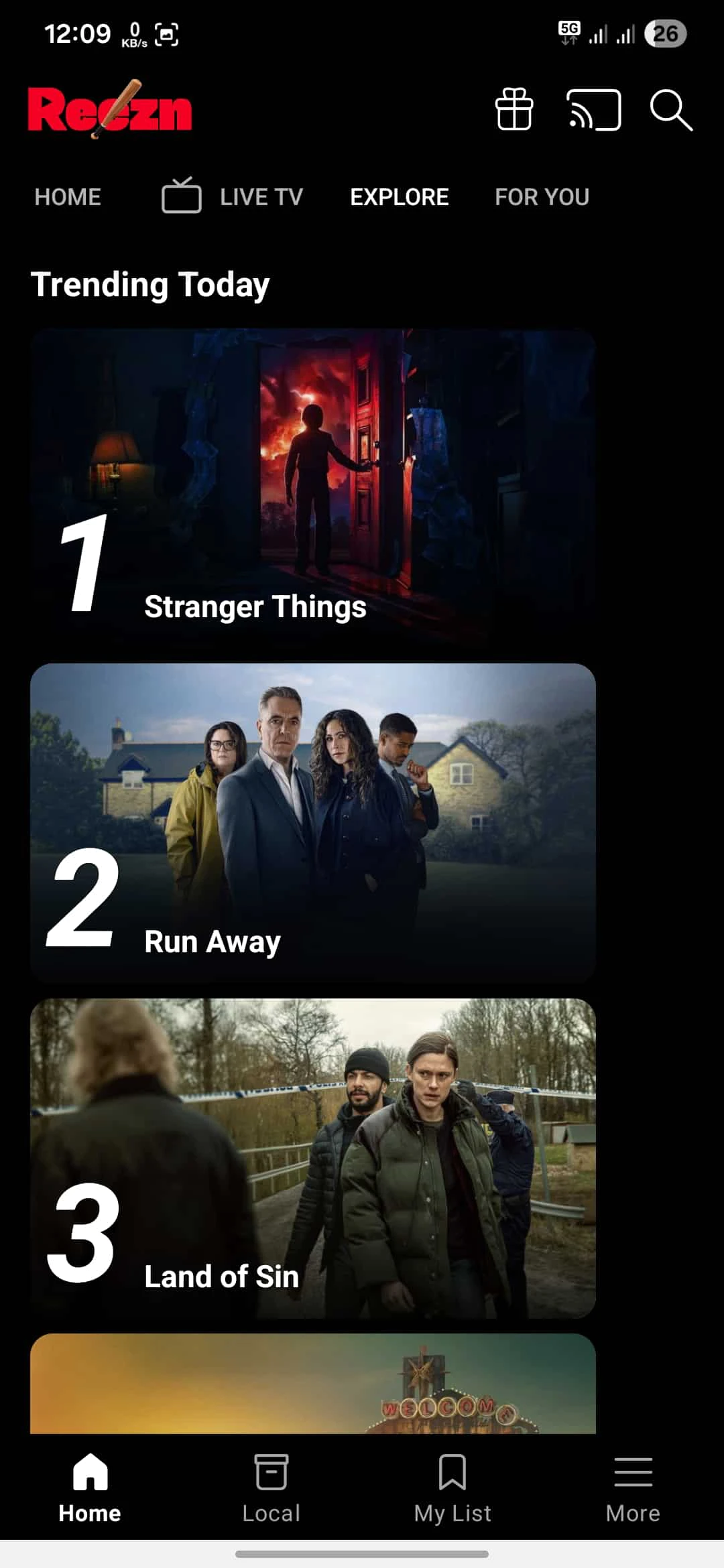 تحميل تطبيق Reezn TV مهكر 2026 أخر إصدار APK للأندرويد مجانا تحميل تطبيق Reezn TV مهكر 2026 أخر إصدار APK للأندرويد مجانا
