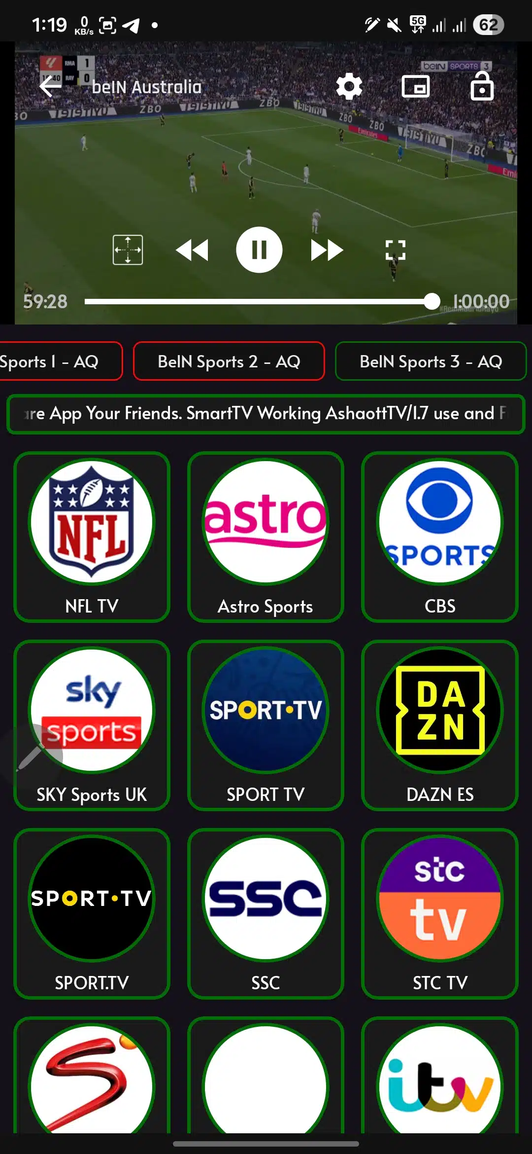 تحميل تطبيق Asha OTT مهكر للاندرويد Apk أخر إصدار 2026 مجانا تحميل تطبيق Asha OTT مهكر للاندرويد Apk أخر إصدار 2026 مجانا