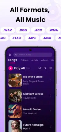 تحميل تطبيق Music Player مهكر للاندرويد Apk أخر إصدار 2026 مجانا تحميل تطبيق Music Player مهكر