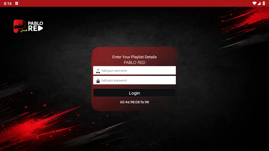 تحميل تطبيق بابلو تيفي Pablo TV RED مهكر Apk مع كود التفعيل للاندرويد أخر إصدار 2026 مجانا تحميل تطبيق بابلو تيفي Pablo TV RED مهكر Apk مع كود التفعيل للاندرويد أخر إصدار 2026 مجانا