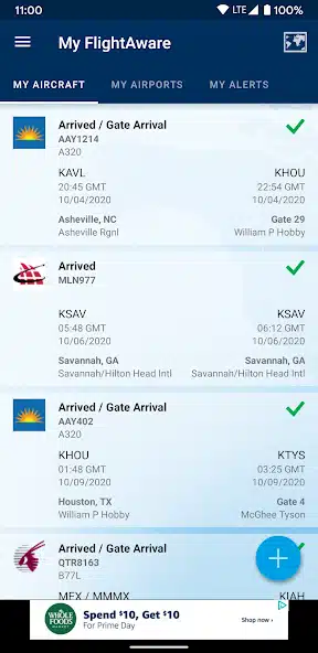 تحميل تطبيق FlightAware مهكر للاندرويد Apk أخر إصدار 2026 مجانا تحميل تطبيق FlightAware مهكر للاندرويد Apk أخر إصدار 2026 مجانا