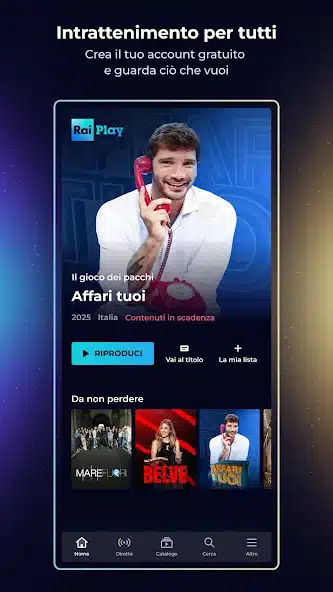 تحميل برنامج Raiplay مهكر للاندرويد Apk أخر إصدار 2026 مجانا تحميل برنامج Raiplay مهكر للاندرويد Apk أخر إصدار 2026 مجانا