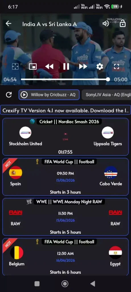 تحميل تطبيق CrexiFy TV مهكر للاندرويد Apk أخر إصدار 2026 مجانا تحميل تطبيق CrexiFy TV مهكر للاندرويد Apk أخر إصدار 2026 مجانا