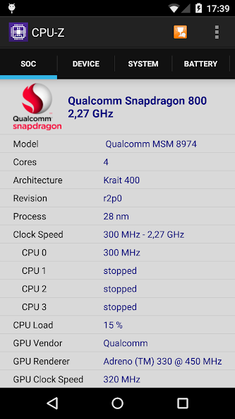 تحميل تطبيق فحص معالج الهاتف CPU-Z مهكر للاندرويد Apk أخر إصدار 2026 مجانا تحميل تطبيق فحص معالج الهاتف CPU-Z مهكر للاندرويد Apk أخر إصدار 2026 مجانا