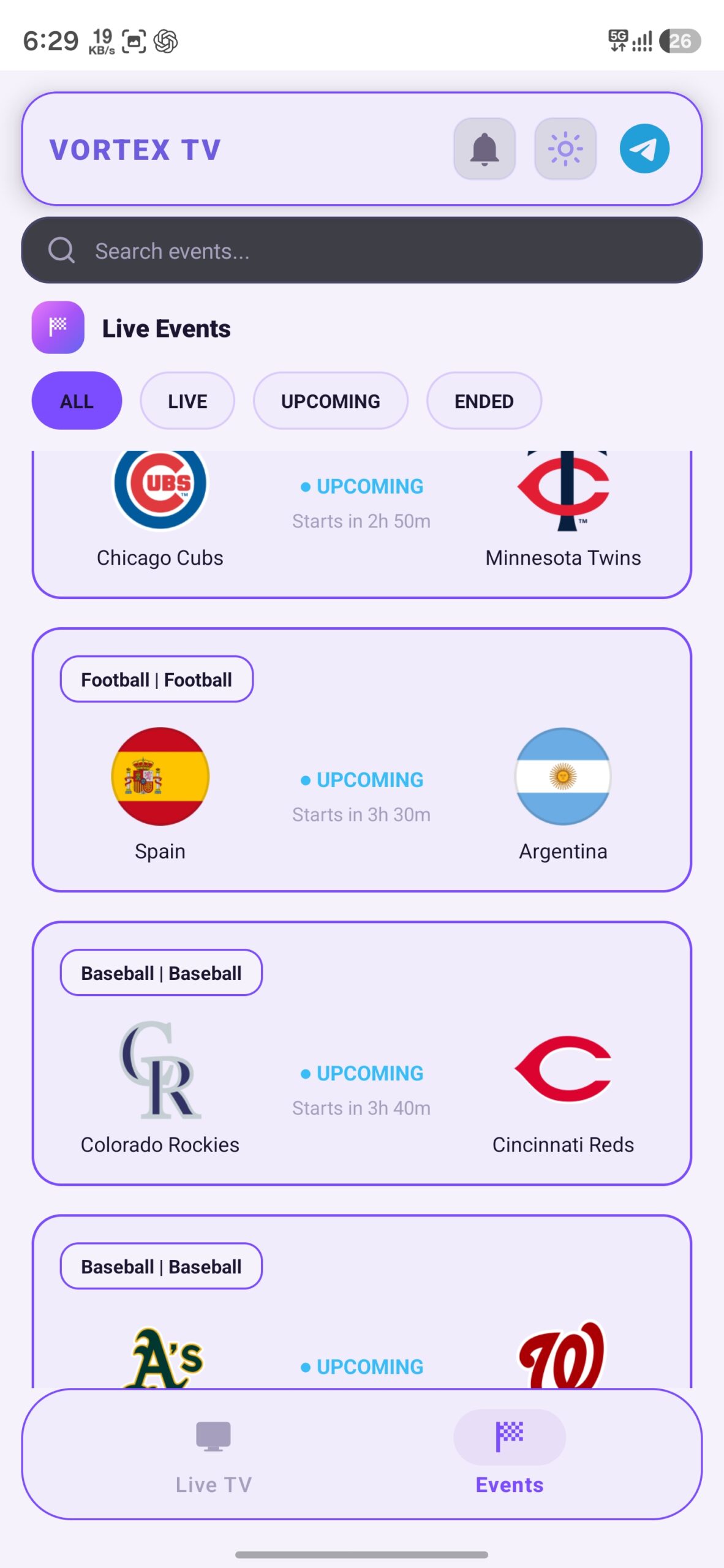 تحميل تطبيق Vortex TV مهكر للأندرويد APK أخر إصدار 2026 مجانًا تحميل تطبيق Vortex TV مهكر للأندرويد APK أخر إصدار 2026 مجانًا